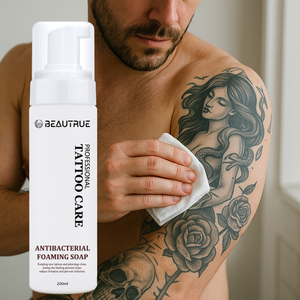 Savon nettoyant pour après-soin de tatouage de qualité professionnelle antibactérien pour de nouveaux tatouages Piercings et fournitures de tatouage <span class=keywords><strong>Boutique</strong></span> - Product Image 1