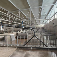 Système d'alimentation liquide fermenté contrôlé par PLC pour porcs, avec réservoir de fermentation à pesage et vanne de pipeline à auto-nettoyage automatique