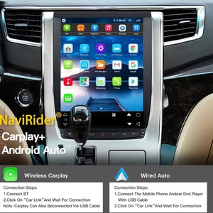 Radio para Auto Android 15 con Pantalla Táctil Capacitiva de 12.1 Pulgadas y 256 GB para VELLFIRE Alphard 2008-2014, Navegación GPS, 4G WiFi, 1 Año de Garantía - Product Image 1