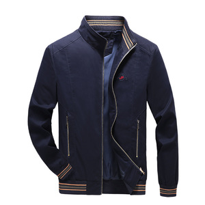 Commercio all'ingrosso personalizza giacche da uomo taglie forti giacca Bomber da uomo in cotone 100% college - Product Image 6