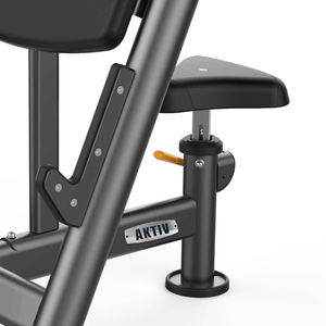 <span class=keywords><strong>Banco</strong></span> de predicador ajustable-Máquina de rizos de bíceps de grado comercial para gimnasio y entrenamiento en casa - Product Image 3