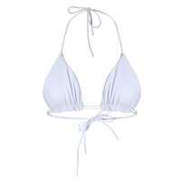 Bikinis triangle pour femmes, maillots de bain en tissu écologique fourni, bikini et vêtements de plage, vente en gros