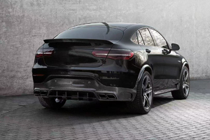 XH Benz GLC Coupé GLC43 GLC63 2020- Nuovo Diffusore Posteriore Paraurti in Fibra di Carbonio Migliorato, Montaggio Universale 1 - Product Image 5
