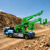 Foreuse électrique monopont haute performance GENGLI GM313 avec pompe et moteur intégrés pour support d'arche