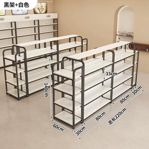 ชั้นวางของแบบเบาสำหรับ<span class=keywords><strong>ร้าน</strong></span>ขายของชำ ชั้นวางสินค้าแบบกอนโดลา ซูเปอร์มาร์เก็ต <span class=keywords><strong>ร้าน</strong></span>ค้า ชั้นวางโชว์สินค้าหลายชั้นแบบสองด้าน - Product Image 5