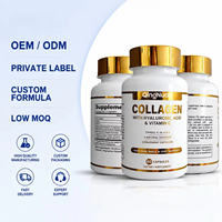 Capsules de collagène à marque privée OEM/ODM, riches en protéines, antioxydantes, pour la beauté de la peau et anti-âge
