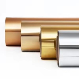 Nhà Máy Bán buôn 110mm x 200m kim loại vàng nhựa mã vạch ttr Mực Nhãn máy in truyền nhiệt Ribbon cho ngựa vằn - Product Image 1