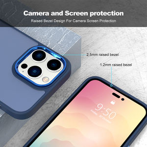 Funda trasera galvanizada para teléfono, carcasa mate para IPhone 14 Pro <span class=keywords><strong>Max</strong></span> 13 Mini 12 Pro 11 Xs <span class=keywords><strong>Max</strong></span> Xr 6G 7G 7Plus, <span class=keywords><strong>2023</strong></span> - Product Image 6