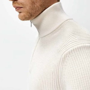 Maglione da <span class=keywords><strong>uomo</strong></span> in <span class=keywords><strong>cotone</strong></span> personalizzato maglione da <span class=keywords><strong>uomo</strong></span> autunno Casual Pullover a maniche lunghe - Product Image 4