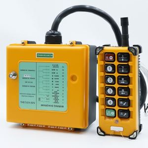 Trolleys de polipasto de 225 metros, control remoto inalámbrico de radio industrial, sin preocupaciones después de la venta - Product Image 3