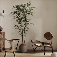 Arbre d'olivier artificiel en plastique sur mesure, grand modèle, pour intérieur et extérieur, réaliste, plante décorative pour Pâques, 90 cm-210 cm