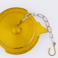 Bouchon d'obturation de protection et d'étanchéité en laiton jaune durable pour raccord de réducteur de chaîne DN50 SH