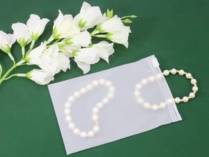 Sacs en plastique EVA mats à fermeture éclair imprimés sur mesure, grande taille, pour vêtements et chaussures, avec votre propre logo - Product Image 3