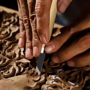 12 pièces professionnel <span class=keywords><strong>sculpture</strong></span> sur <span class=keywords><strong>bois</strong></span> ciseaux ensemble basique détaillé main bricolage outils Kit pour le travail du <span class=keywords><strong>bois</strong></span> <span class=keywords><strong>Sculpture</strong></span> artisanat débutant Expert - Product Image 4