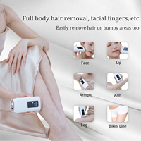 Appareil d'épilation au laser IPL à usage domestique, épilateur IPL pour le visage, les aisselles, prise EU/UK, indicateur LED, soin du corps, rajeunissement de la peau