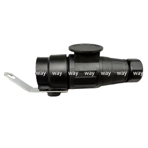 Support de connecteur de prise de remorque rond à 7 broches et 13 broches Pièces de <span class=keywords><strong>caravane</strong></span> de camping-car en nylon durable avec type de soudage pour éclairage de remorque - Product Image 6