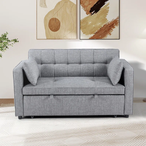 Moderne Slaapbank Opvouwbare Bank Tweezits Amerikaanse <span class=keywords><strong>Lounge</strong></span> <span class=keywords><strong>Suite</strong></span> Houten Voor Sofa Set Woonkamer Meubels - Product Image 4