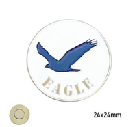 Marqueur de balle de Golf magnétique personnalisé de haute qualité marqueur de balle magnétique pince à chapeau accessoires de Golf Souvenir