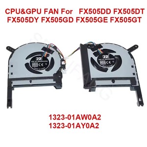 พัดลมระบายความร้อน FX95G สำหรับ FX95D FX86พัดลมระบายความร้อน FX505DD FX505DT <span class=keywords><strong>FX505DY</strong></span> FX505GD FX505GE FX505GT CPU GPU FX705G FX505D พัดลมระบายความร้อน - Product Image 2