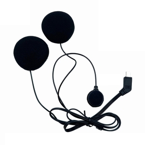 Hot Selling Noise-Proof Helmet Intercom Headset Microphone With 10Pin <strong>Plug</strong> Single Microphone Double Speaker - Product Image 1