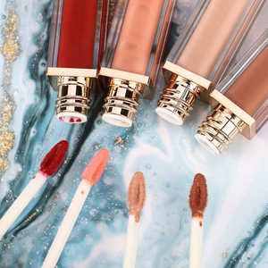 Luxury with diamonds <strong>cosmetics</strong> <strong>import</strong> <strong>china</strong> wholesale custom vendor private label lipgloss matte cheap lipstick liquid lip stick - Product Image 2