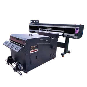 Professional Cosmox all in one 60cm four heads dtf printer for for any fabric Tshirts printing machine