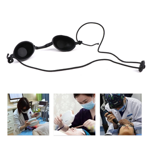 نظارات ليزر عالية الجودة من المعدن الفضي والسيليكون/نظارات أمان ipl نظارات حماية من الضوء بالليزر - Product Image 3