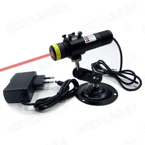 D22x100mm Waterproof IP67 650nm/660nm Red Dot 10mW 30mW 50mW 100mW 200mW Laser Diode Module (with Adapter&Bracket)