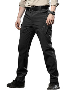 남성용 바지 야외 전술 양털 조거 카고 바지 Softshell 방수 땀 트랙 바지 남성 작업복, 바지 - Product Image 2