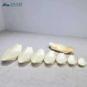 Barco de sushi de madera japonés de un solo uso con muestra gratis japonesa desechable HS - Product Image 5