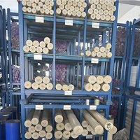 Barres en nylon PA6, diamètre personnalisé 40-250 mm, barre en polyamide pour usinage CNC, découpe, extrusion, longueur 1000 mm, matériau 100 % vierge
