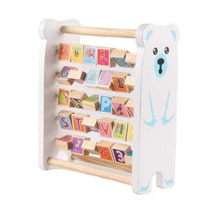 Nouveau Design jouet de maths Montessori jouets de nombres de doigts jouets d'apprentissage de <span class=keywords><strong>boulier</strong></span> d'<span class=keywords><strong>alphabet</strong></span> jouet éducatif pour enfants - Product Image 4