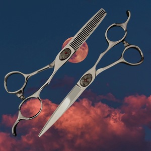 Tijeras de Entresacar Croatas KL de 6 Pulgadas, de Acero Inoxidable, para Peluquería, para Diestros, Uso Profesional, Tipo de Cuchilla Estándar - Product Image 3