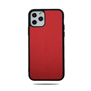 PU Lichee Hobo vegano de cuero del teléfono móvil caso de la contraportada para tde iPhone 12 11 Pro Max - Product Image 3