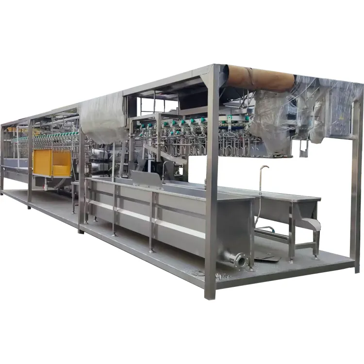 Poultry Slaughter Line Chicken Plucker Machine Slaughter Equipment for Meat Processing Plant