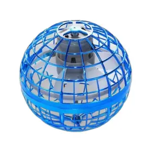 Magische Vliegende Spinner Boemerangbal 360 Graden Roterende Zweven Met Led Mini-Drones Ufo Bal Vliegende Bal Bol Speelgoed Vliegende Bol