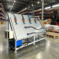Máquina de Ensamblaje Tipo A MH2324-S, Prensa Hidráulica para Ensamblaje de Marcos para la Fabricación de Puertas, Ventanas y Marcos de Madera Sólida