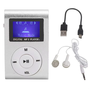 เครื่องเล่นเพลง MP3ขนาด3.5มม. พร้อมหน้าจอแสดงผลเข้ากันได้กับโทรศัพท์มือถือและหูฟัง3.5มม. - Product Image 3