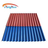 Carrelage de toit en PVC isolant thermique de haute qualité, feuille de toit pour maison