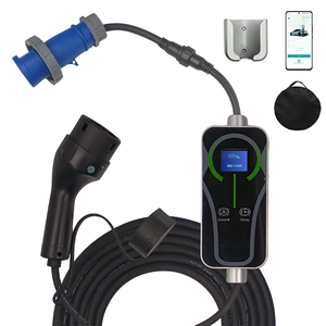 Nuevo Cargador CEE EV Azul de 7kW Tipo 2 Monofásico Portátil para Vehículos Eléctricos - Product Image 1