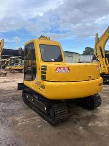 Mini pelle sur chenilles Komatsu Pc60 d'occasion d'origine japonaise 6 tonnes Pc60 Mini Escavadora usada escavadora avec CE EPA - Product Image 2