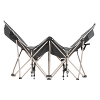 Lit pliant sans assemblage requis, lit simple inclinable pour le camping en plein air, lit de bureau portable avec matelas en coton amovible
