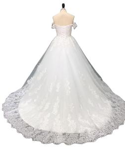 S286 2025 Wedding Gown Bride Vestido De Noiva White Backless Lace Mermaid Wedding Party <b>Dresses</b> <b>A</b>-<b>line</b> Wedding <b>Dress</b> - Product Image 5