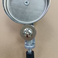 Scelleuse Manuelle en Métal pour Bocaux, Dispositif de Sertissage Rond pour Conserves, Outil Manuel de Scellage par Pression pour Pots de Cuisine