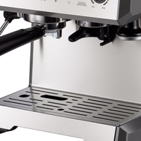 Machine à café expresso semi-automatique 1350W 2,3L 15 bars avec double brassage et moulin à grains intégré pour la maison, le café, le bureau et les commerces