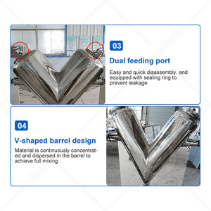 Orme เครื่องปั่นแนวตั้งขนาดเล็กแห้ง2L 1L เครื่องผสมในห้องปฏิบัติการสำหรับผงและสารเคมี - Product Image 4