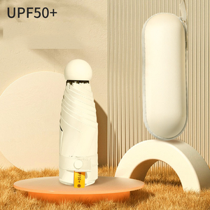 Hot New 8 côtes Compact Logo personnalisé <span class=keywords><strong>cadeau</strong></span> d'affaires Portable pliant capsule parapluie <span class=keywords><strong>de</strong></span> poche avec paquet <span class=keywords><strong>de</strong></span> carte <span class=keywords><strong>pour</strong></span> le voyage - Product Image 2