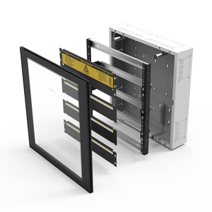 Matech thiết kế mới treo tường 12U 56P 2row điện Kim loại hộp phân phối 19 'rack Tủ mạng cho MCB 616*591*140mm - Product Image 5