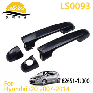 มือจับประตูด้านนอกฮุนได ไอ 20 LS0093 ชิ้นส่วนทดแทนโลหะพลาสติกสีดำ - Product Image 5