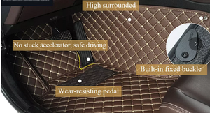 Tapis de coffre de voiture en cuir, avec doublure de cargaison, accessoires d'intérieur, pour volvo xc60 XC40 2018 2019 2020 - Product Image 3